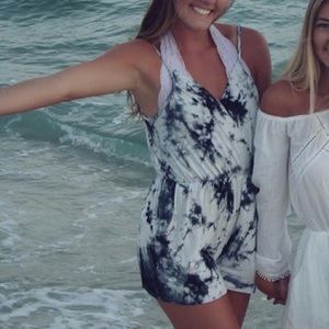 black and white romper!